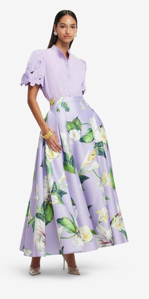Leo Lin Amelie Appliqué Shirt Top