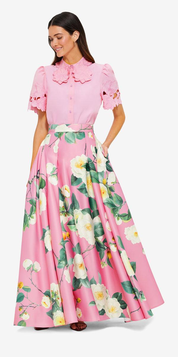 Leo Lin Amelie Appliqué Shirt Top