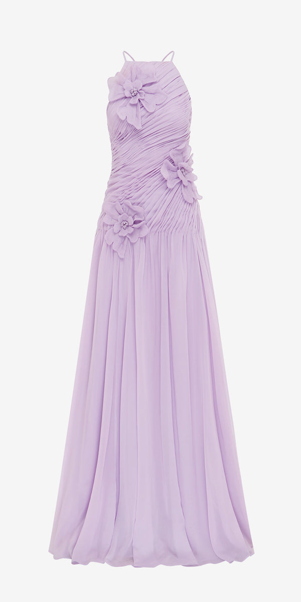 leo lin Amya Petal Gown