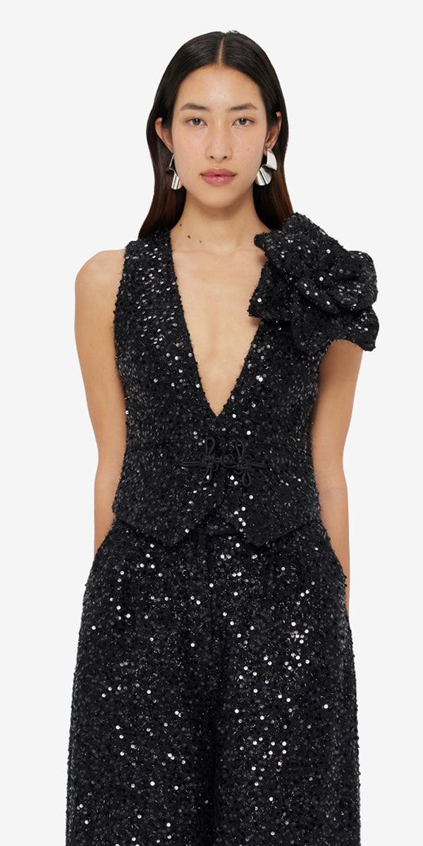 Leo Lin Anna-May Sequin Vest
