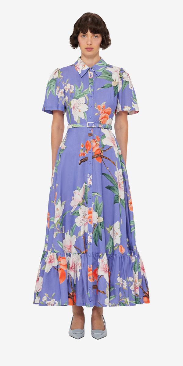 Leo Lin Becca Short Sleeve Midi Dress
