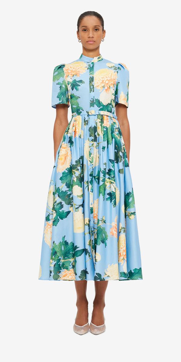 Leo Lin Bianca Short Sleeve Midi Dress