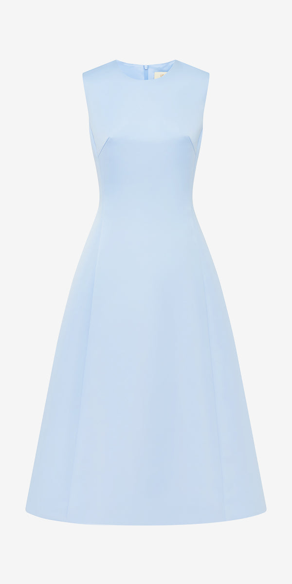leo lin Cleo Sleeveless Midi Dress