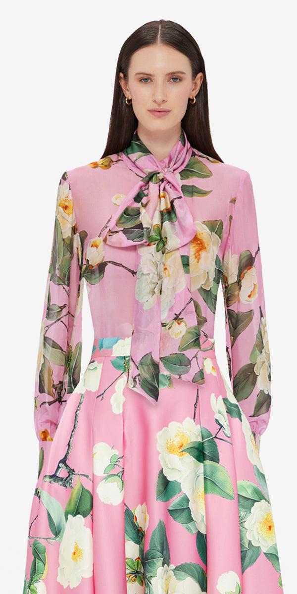 Leo Lin Dalia Chiffon Blouse