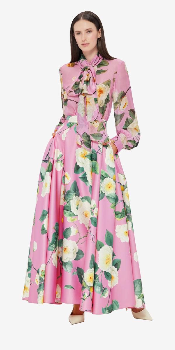 Leo Lin Dalia Chiffon Blouse