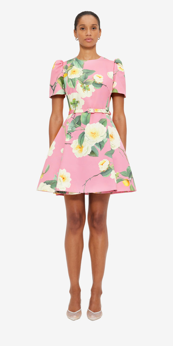 Leo Lin Elyse Short Sleeve Mini Dress