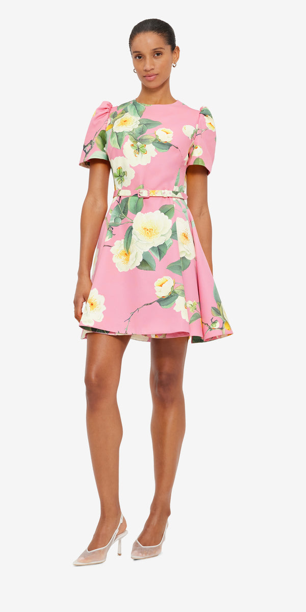 Leo Lin Elyse Short Sleeve Mini Dress