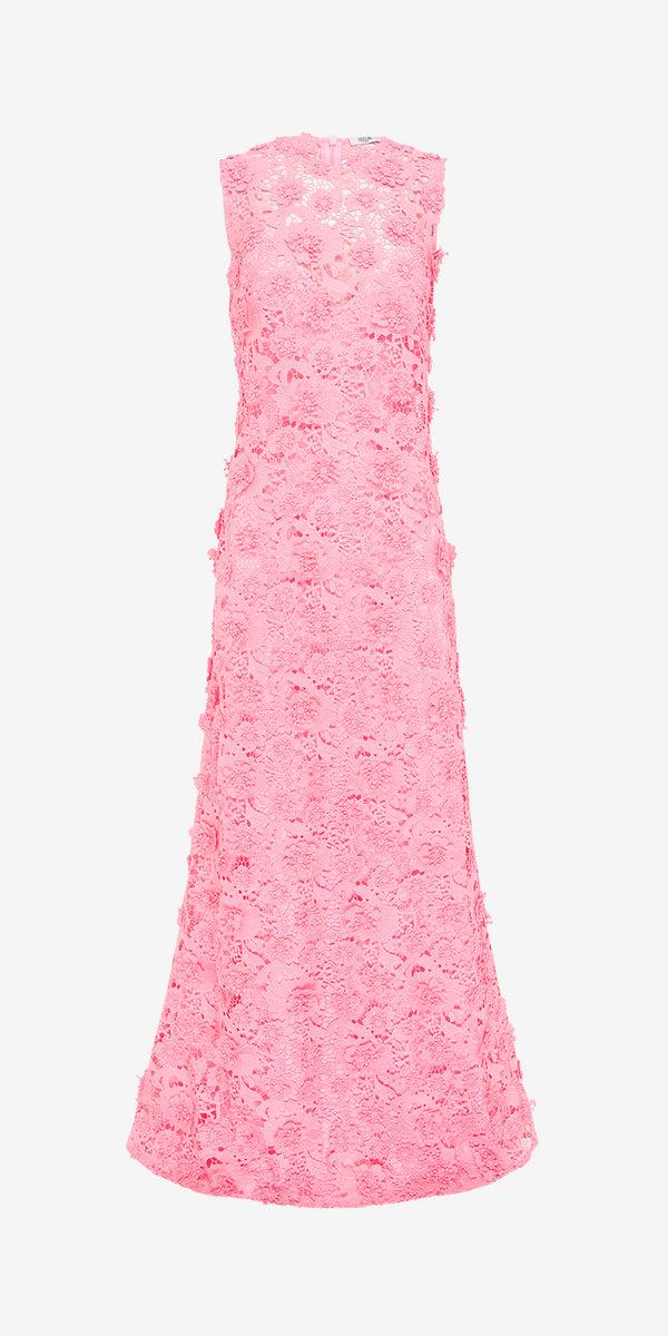leo lin Eva Lace Maxi Dress