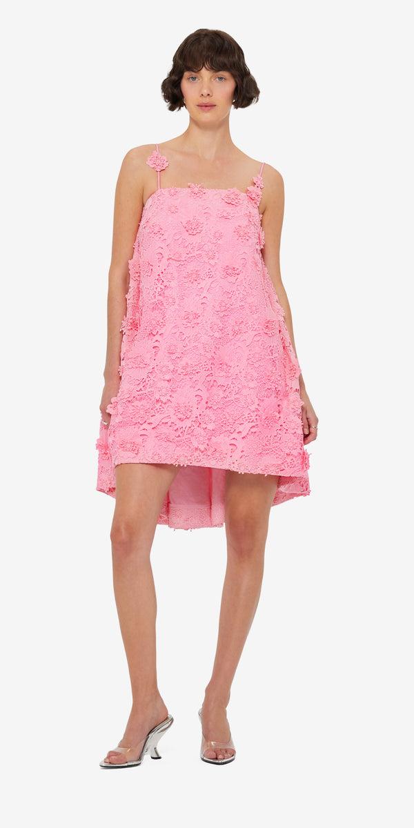 Leo Lin Fifi Lace Mini Dress