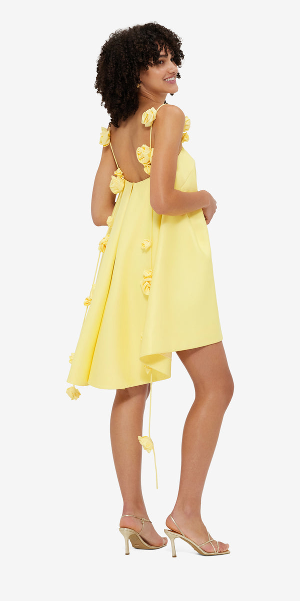 Leo Lin Fiona Rose Mini Dress