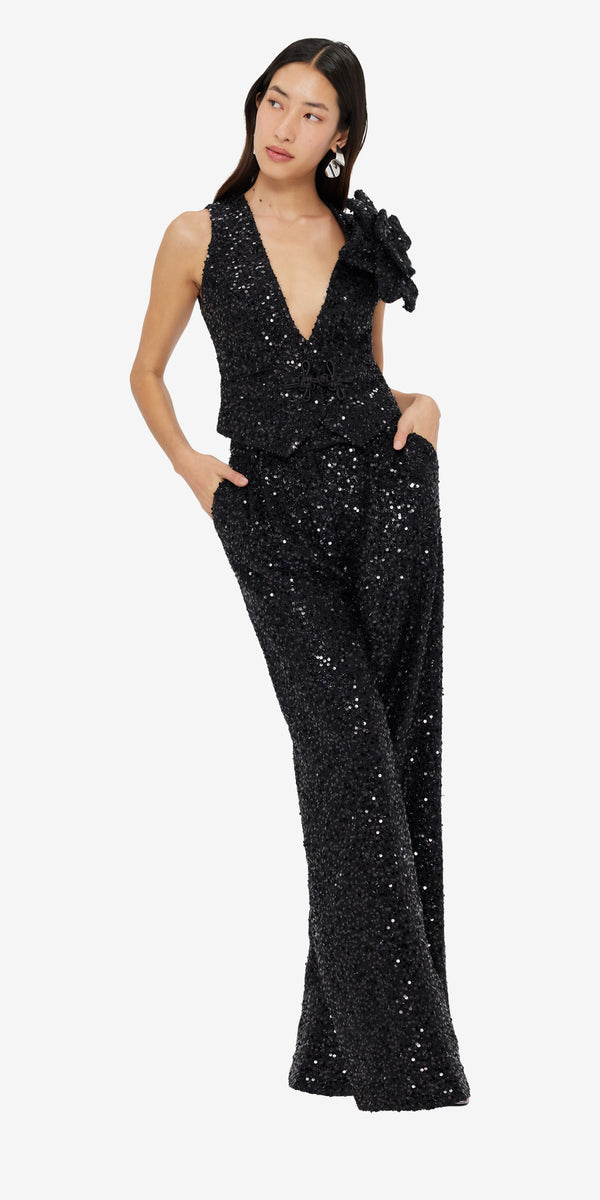 Leo Lin Greta Sequin Pants