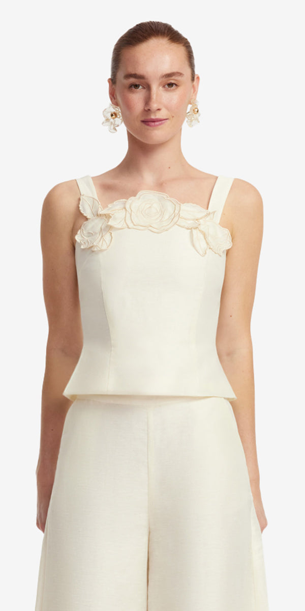 Leo Lin Isadora Appliqué Top