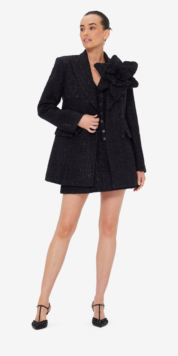 Leo Lin Jazlyn Tweed Blazer