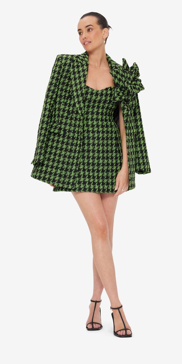 Leo Lin Jazlyn Tweed Blazer