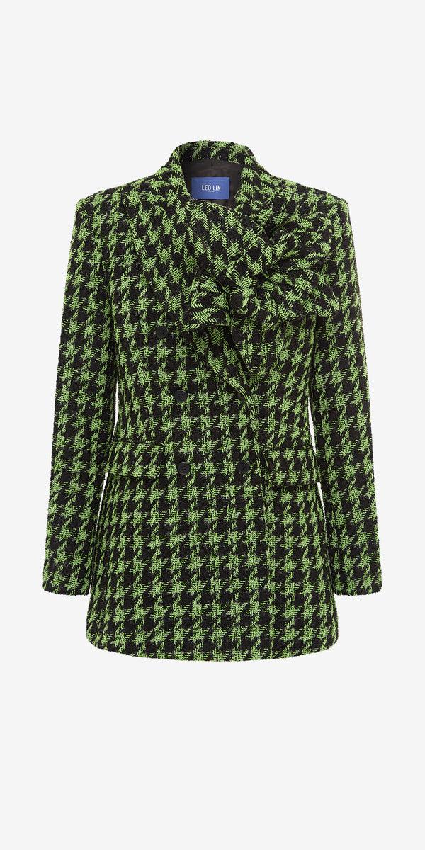 leo lin Jazlyn Tweed Blazer