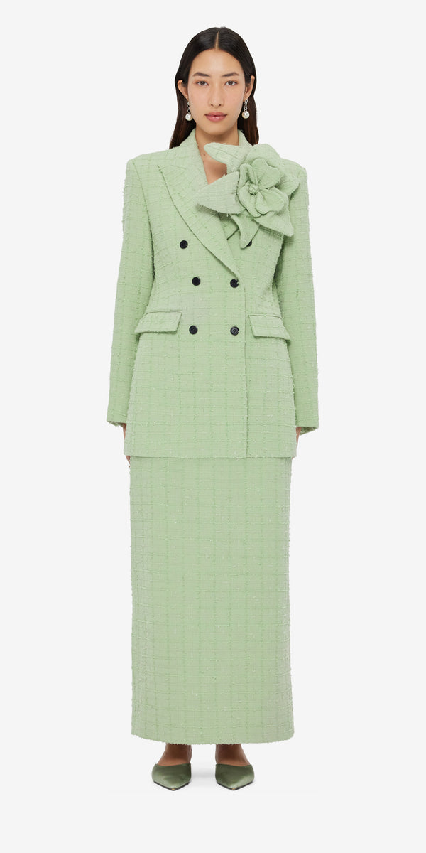 Leo Lin Jazlyn Tweed Blazer