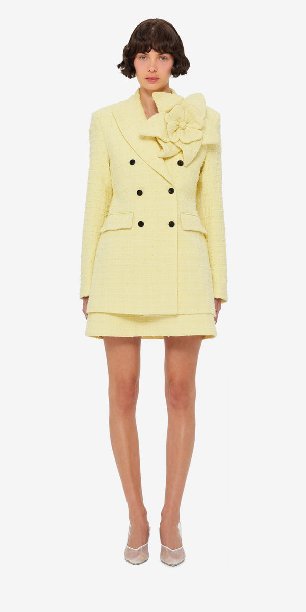 Leo Lin Jazlyn Tweed Blazer