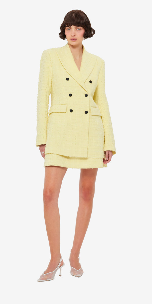 Leo Lin Jazlyn Tweed Blazer