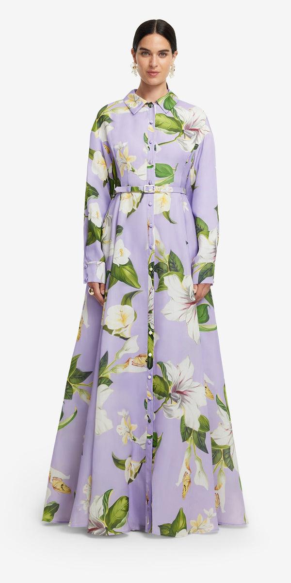 Leo Lin Josephine Silk Gown