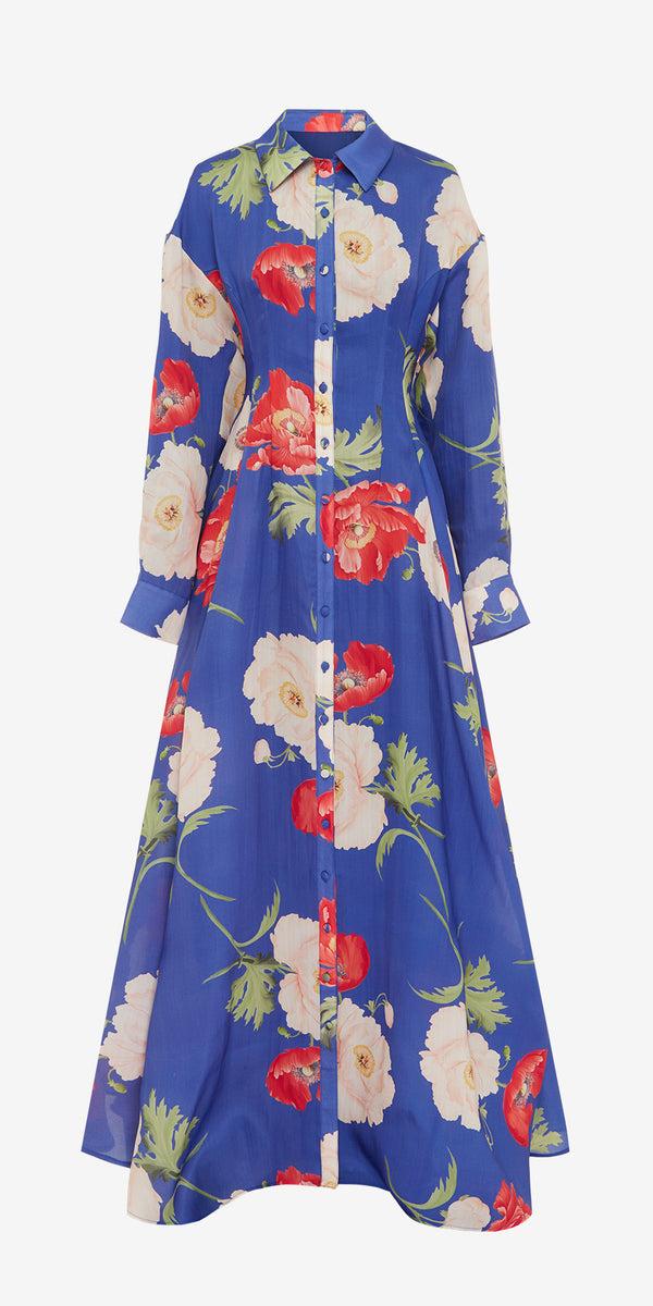 leo lin Josephine Silk Gown