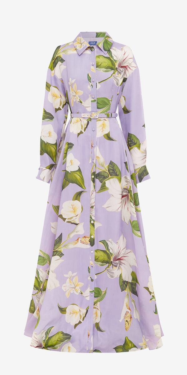 leo lin Josephine Silk Gown