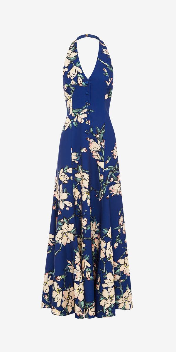 leo lin Juliette Halterneck Maxi Dress