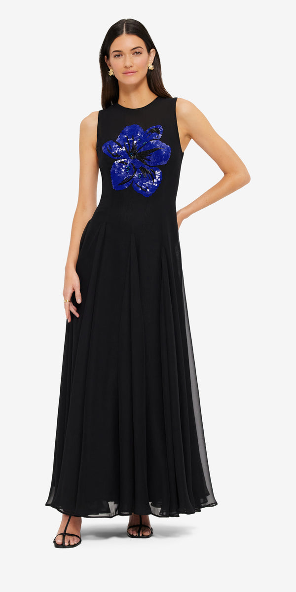 Leo Lin Linnea Embellished Maxi Dress