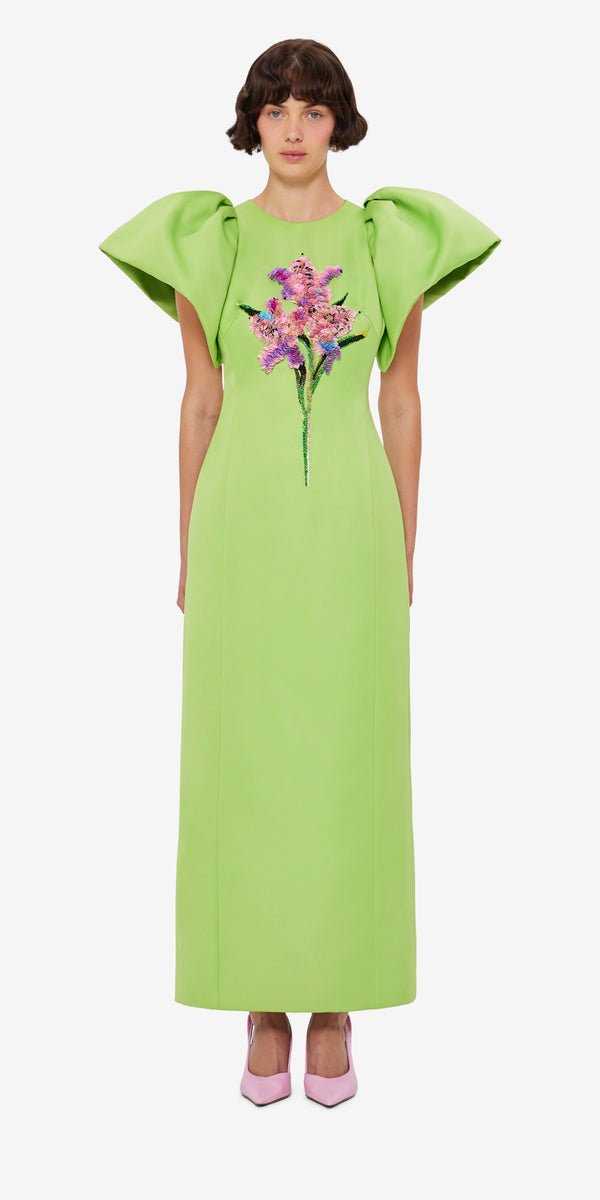Leo Lin Lucinda Embellished Maxi Dress