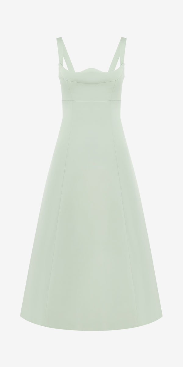 leo lin Odette Midi Dress
