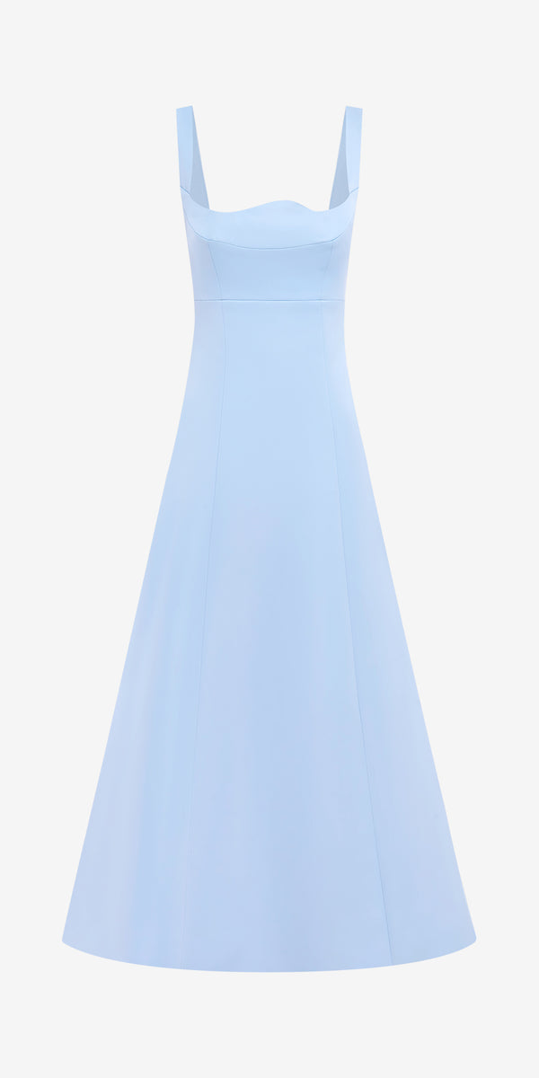 leo lin Odette Midi Dress