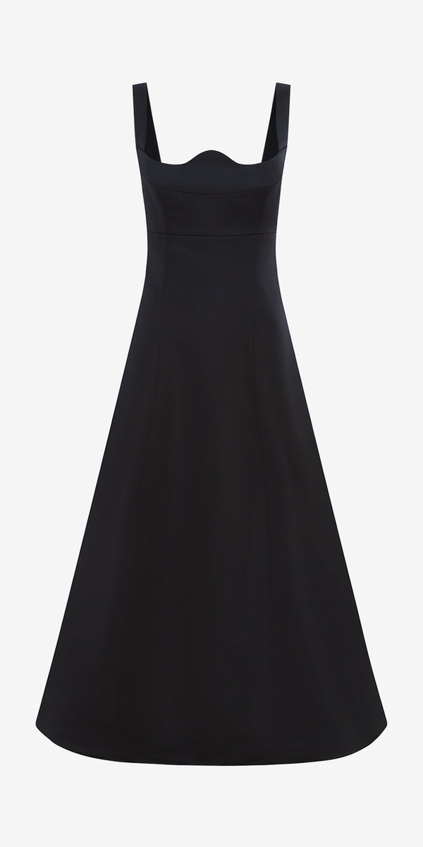 leo lin Odette Midi Dress
