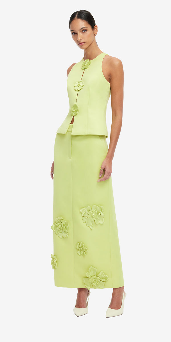 Leo Lin Olivia Petal Maxi Skirt