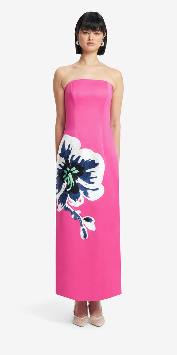 Leo Lin Rayna Bustier Maxi Dress