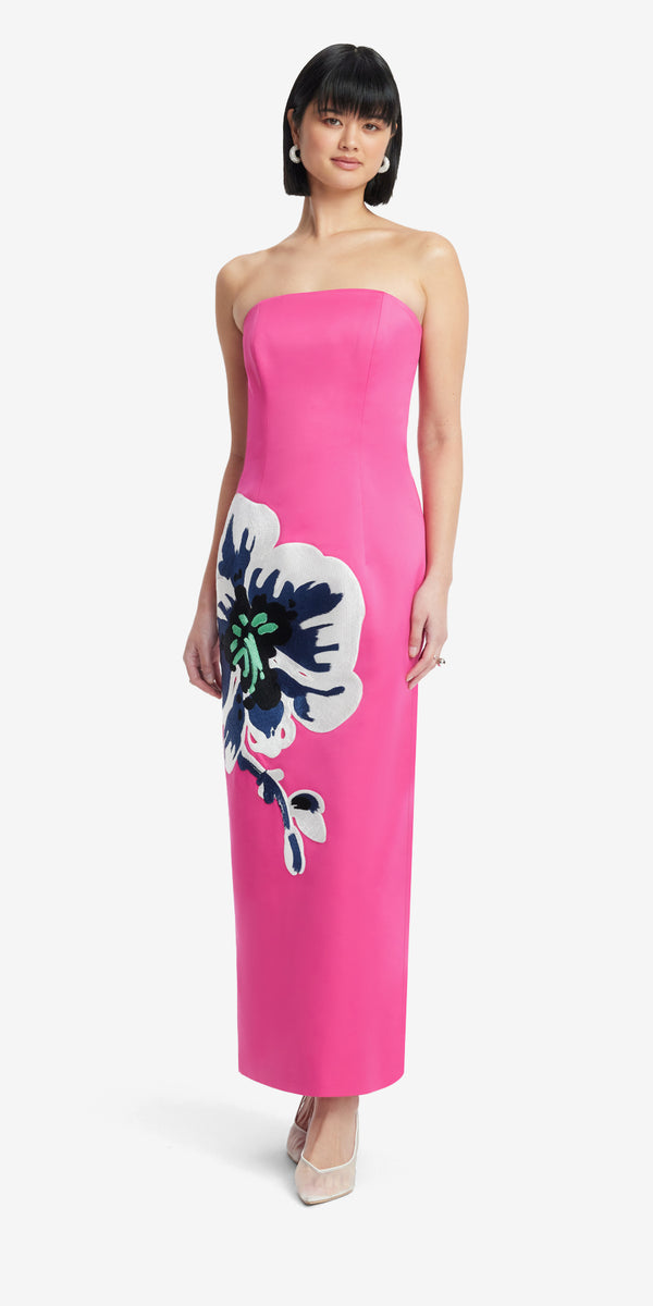 Leo Lin Rayna Bustier Maxi Dress