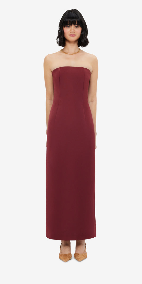 Leo Lin Rayna Bustier Maxi Dress