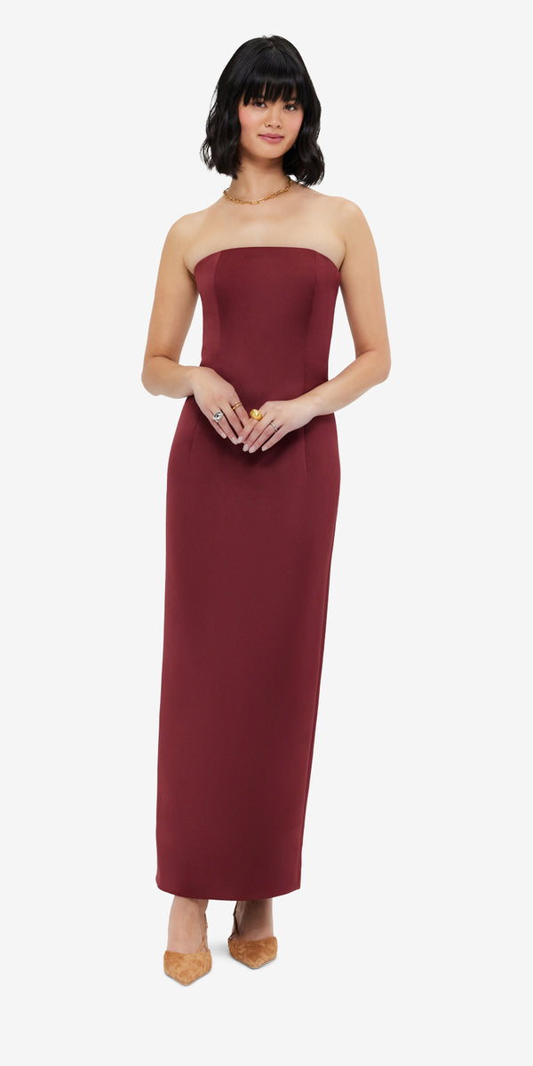 Leo Lin Rayna Bustier Maxi Dress