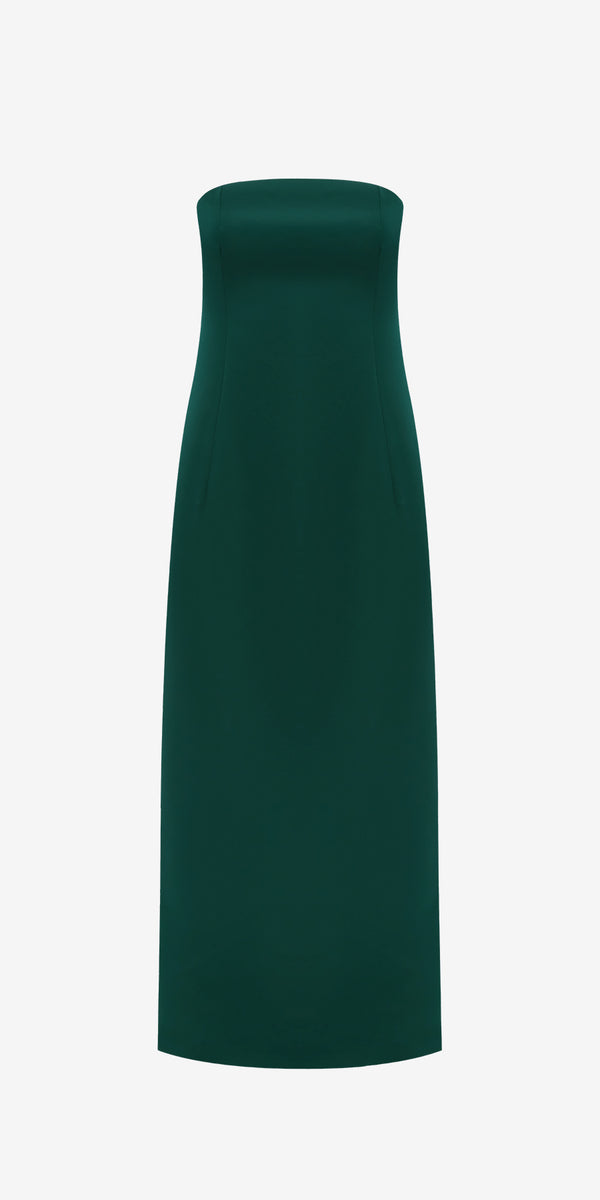 leo lin Rayna Bustier Maxi Dress