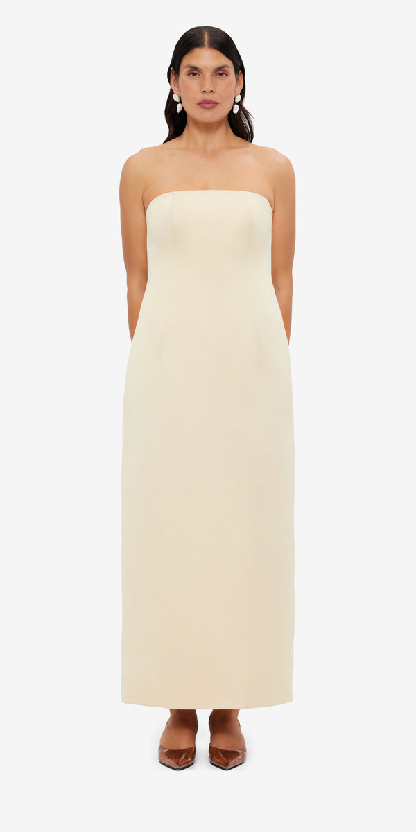 Leo Lin Rayna Bustier Maxi Dress