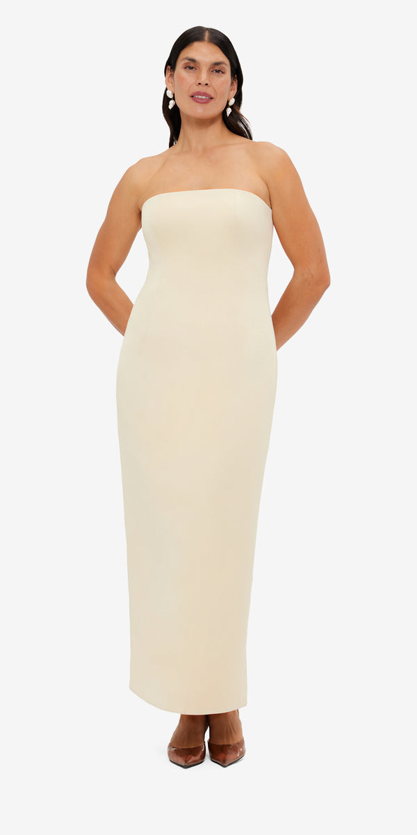 Leo Lin Rayna Bustier Maxi Dress