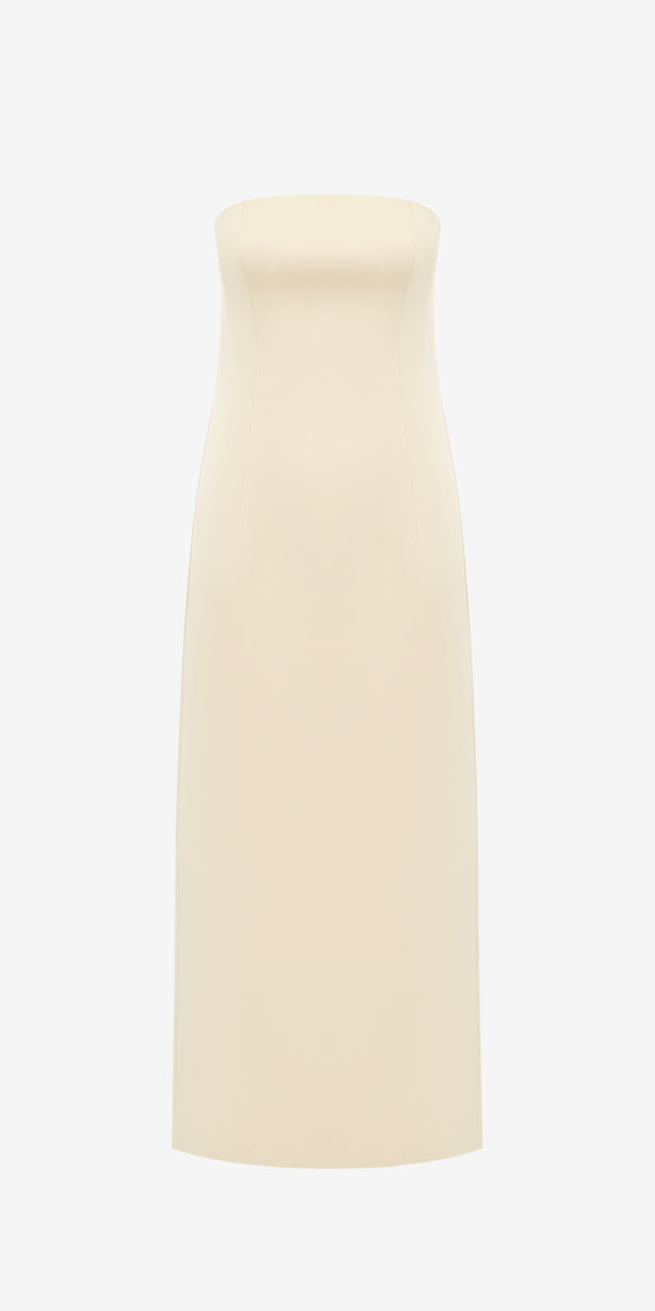 leo lin Rayna Bustier Maxi Dress