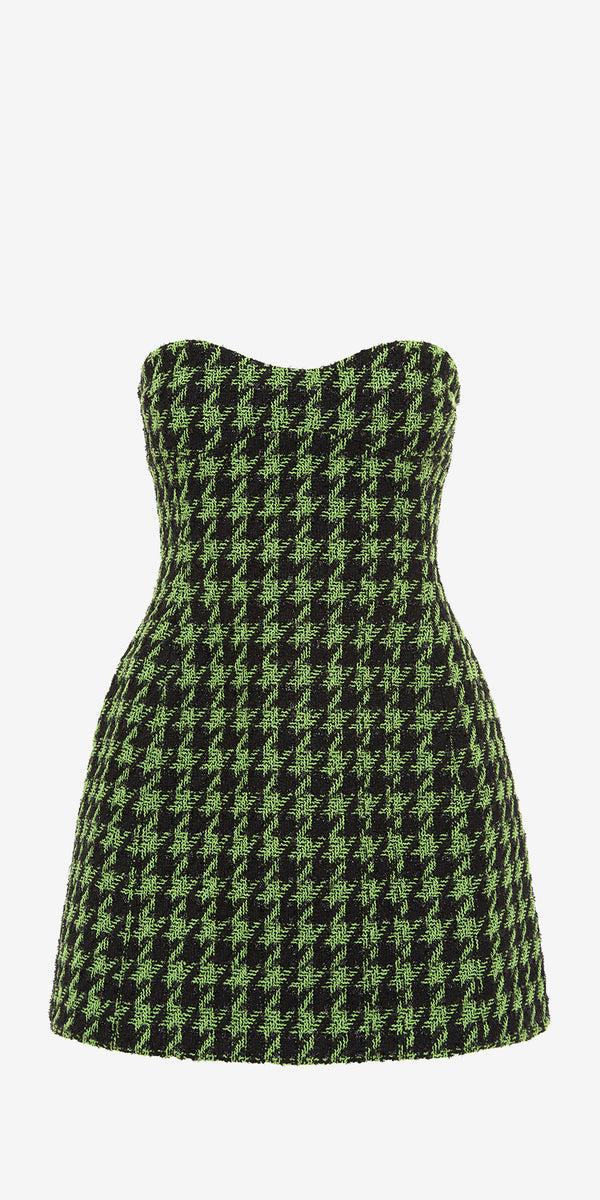 leo lin Rosario Tweed Mini Dress