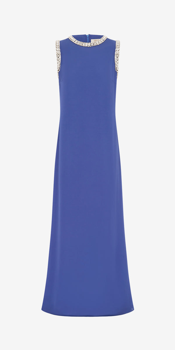 leo lin Sylvette Embellished Maxi Dress
