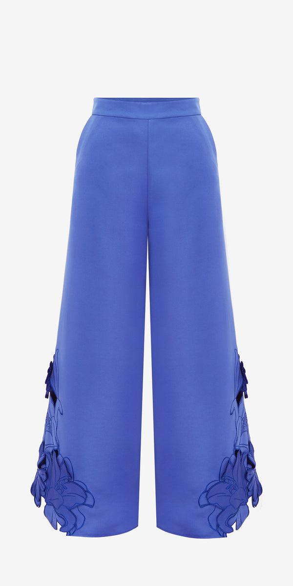 leo lin Theodora Appliqué Pants