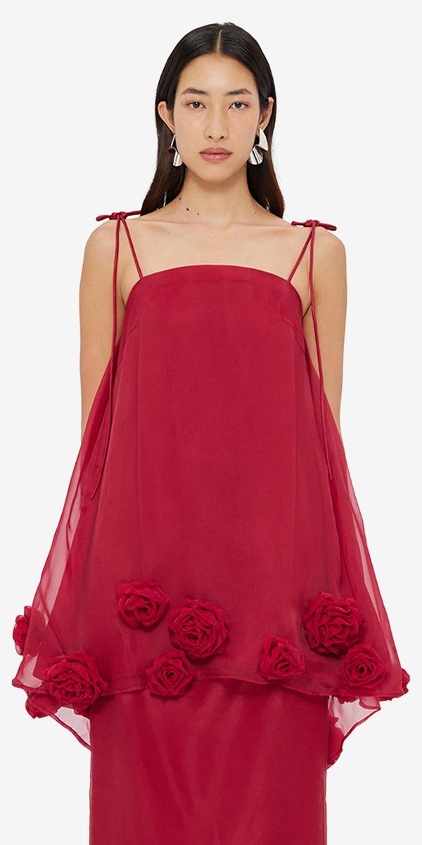 Leo Lin Xuan Rose Top