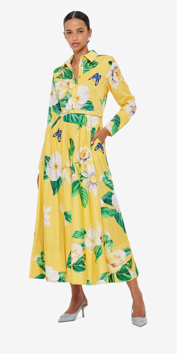 Leo Lin Zara Shirt Midi Dress