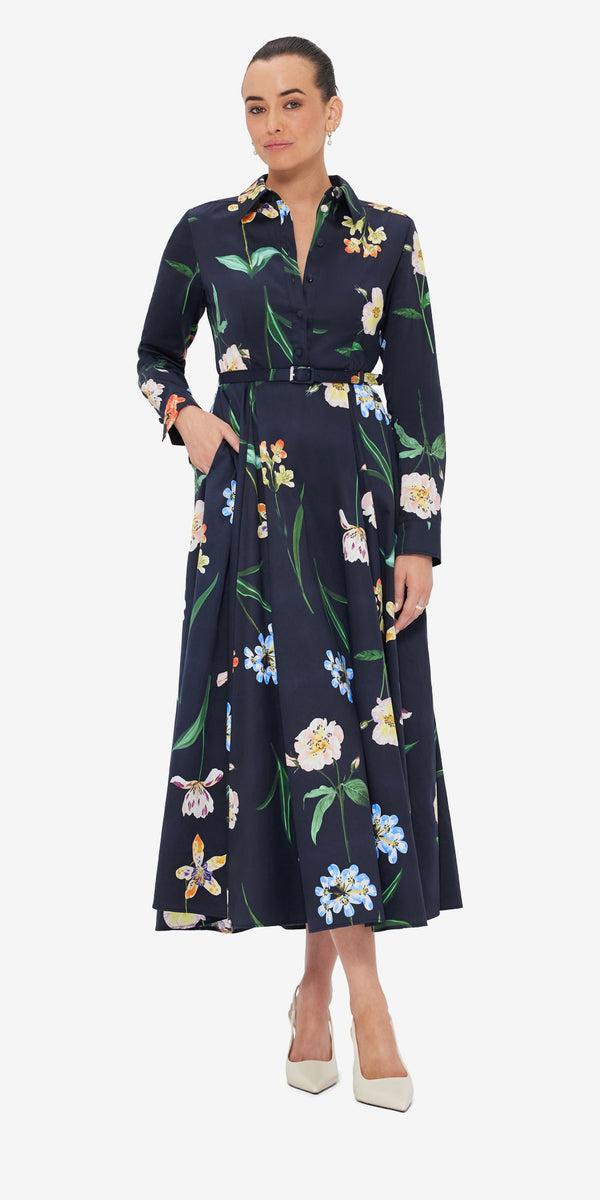 Leo Lin Zara Shirt Midi Dress