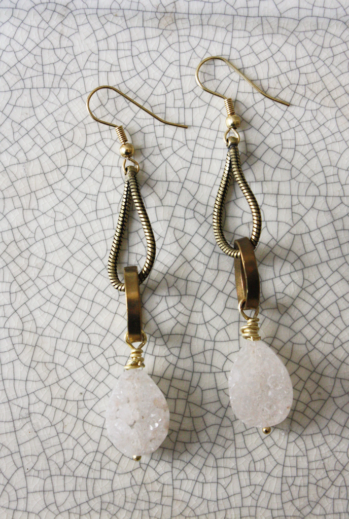 Leonardo Principi Crystal Earrings