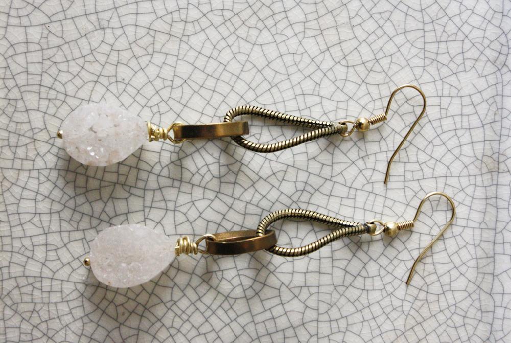 leonardo principi Crystal Earrings