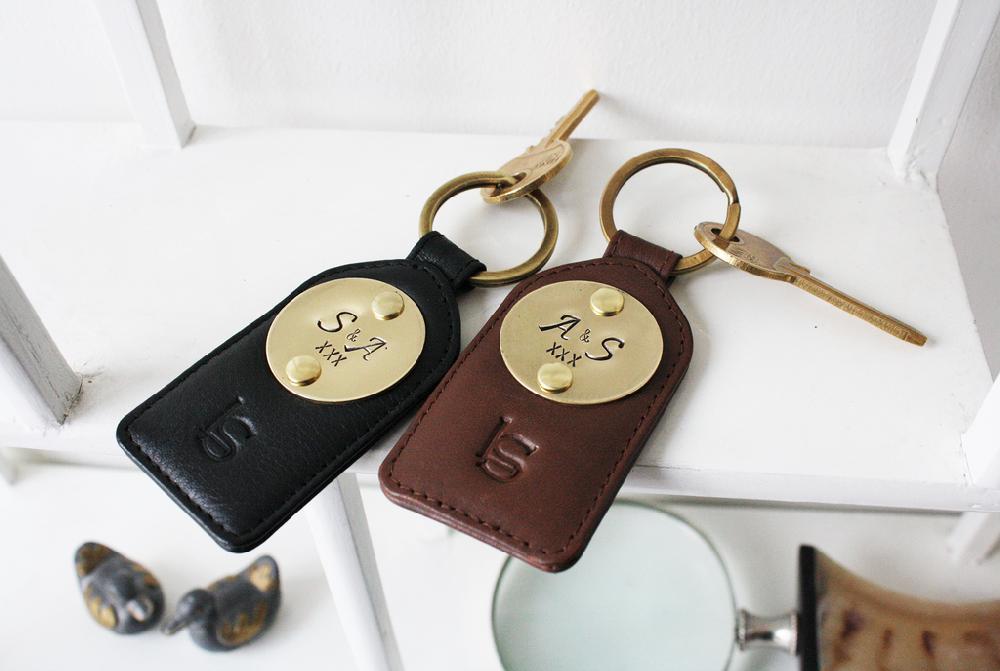 leonardo principi Leather Keyring