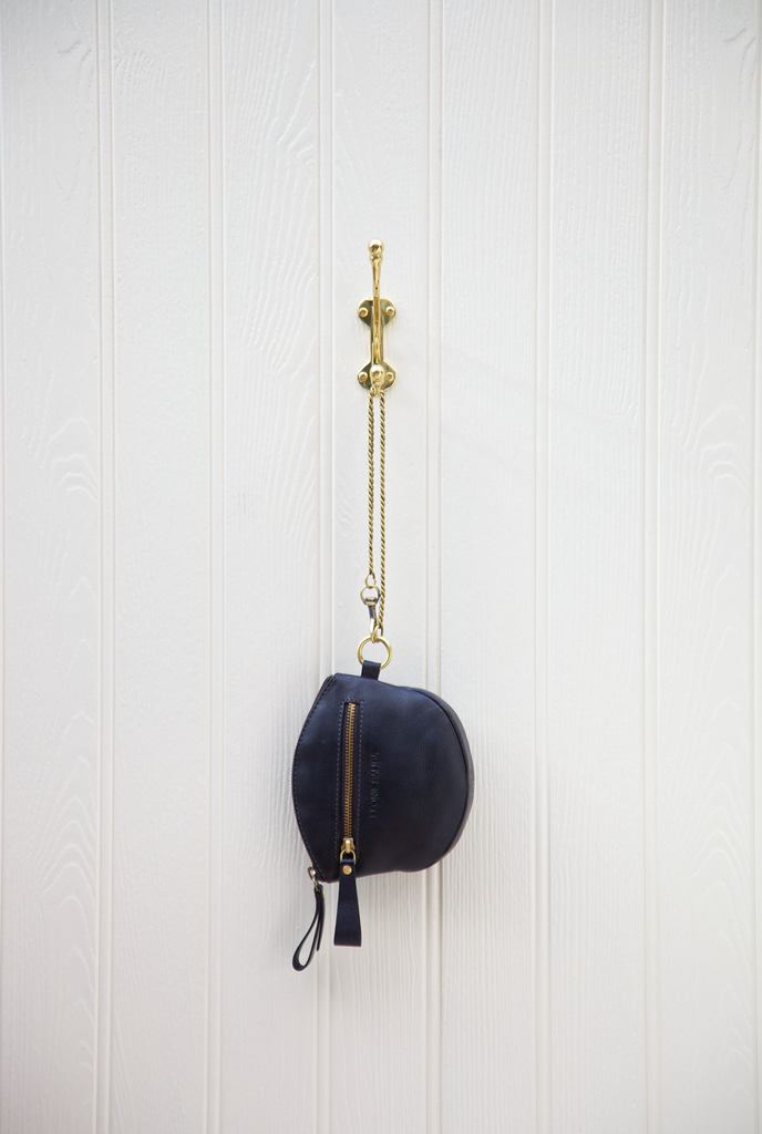 Leonardo Principi Oval Clutch & Purse